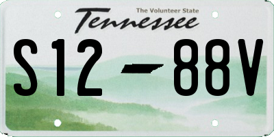 TN license plate S1288V