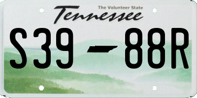 TN license plate S3988R