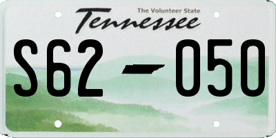 TN license plate S6205O