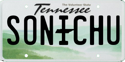 TN license plate SONICHU