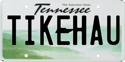 TN license plate TIKEHAU