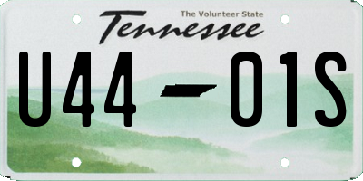 TN license plate U4401S