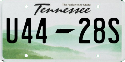 TN license plate U4428S