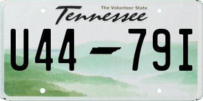 TN license plate U4479I