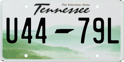 TN license plate U4479L