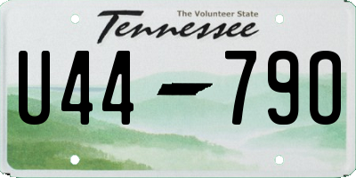 TN license plate U4479O