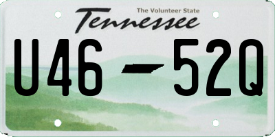 TN license plate U4652Q