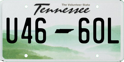 TN license plate U4660L