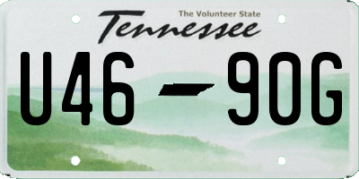 TN license plate U4690G