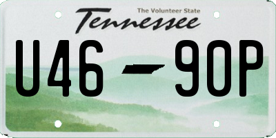 TN license plate U4690P