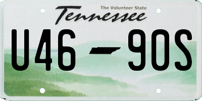 TN license plate U4690S