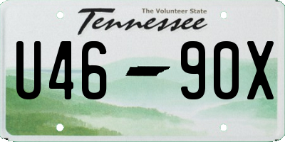 TN license plate U4690X