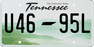TN license plate U4695L