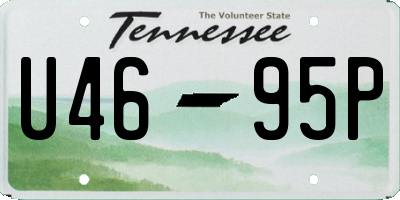 TN license plate U4695P