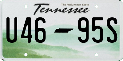 TN license plate U4695S