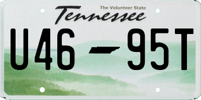 TN license plate U4695T