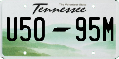 TN license plate U5095M