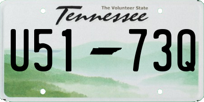 TN license plate U5173Q