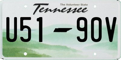 TN license plate U5190V