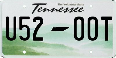 TN license plate U5200T