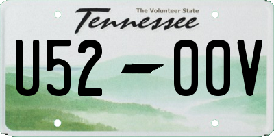 TN license plate U5200V