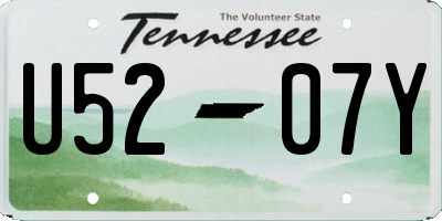TN license plate U5207Y