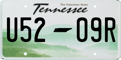TN license plate U5209R