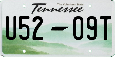TN license plate U5209T