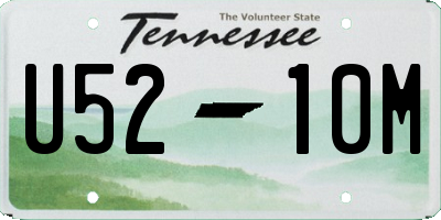 TN license plate U5210M