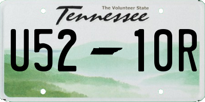 TN license plate U5210R
