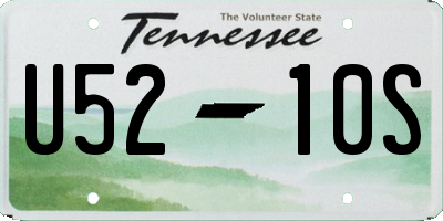 TN license plate U5210S
