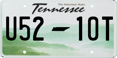 TN license plate U5210T
