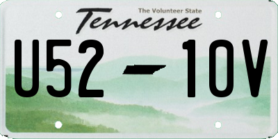 TN license plate U5210V