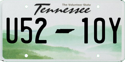 TN license plate U5210Y