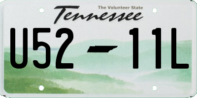 TN license plate U5211L