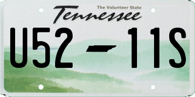 TN license plate U5211S