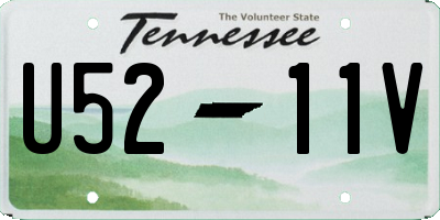 TN license plate U5211V