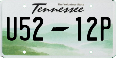 TN license plate U5212P