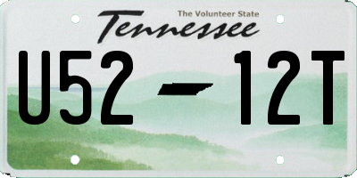 TN license plate U5212T