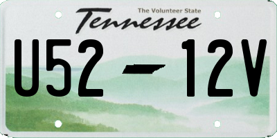 TN license plate U5212V