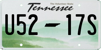 TN license plate U5217S