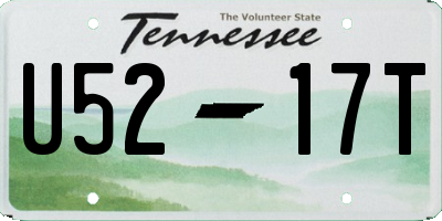 TN license plate U5217T