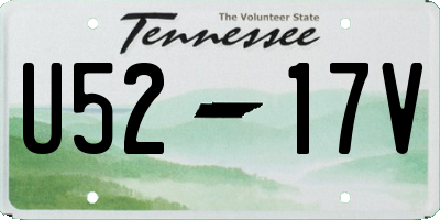 TN license plate U5217V