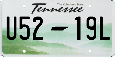 TN license plate U5219L