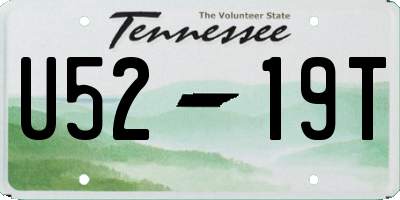 TN license plate U5219T