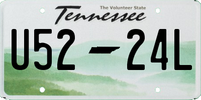 TN license plate U5224L