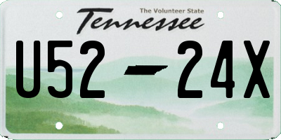TN license plate U5224X