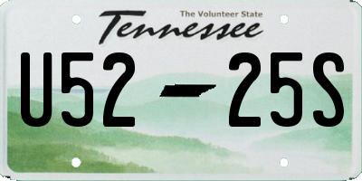 TN license plate U5225S