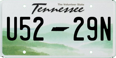 TN license plate U5229N