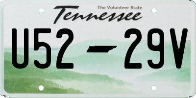 TN license plate U5229V